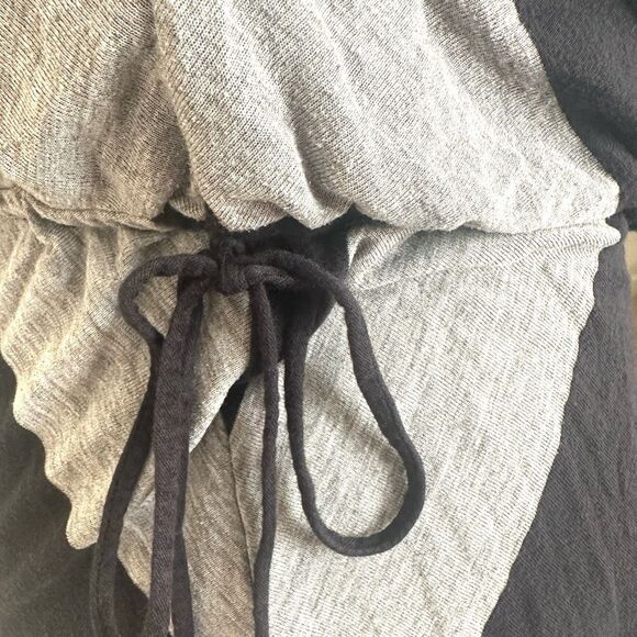 Splendid grey and black spaghetti strap blouson dress - Picture 5 of 9